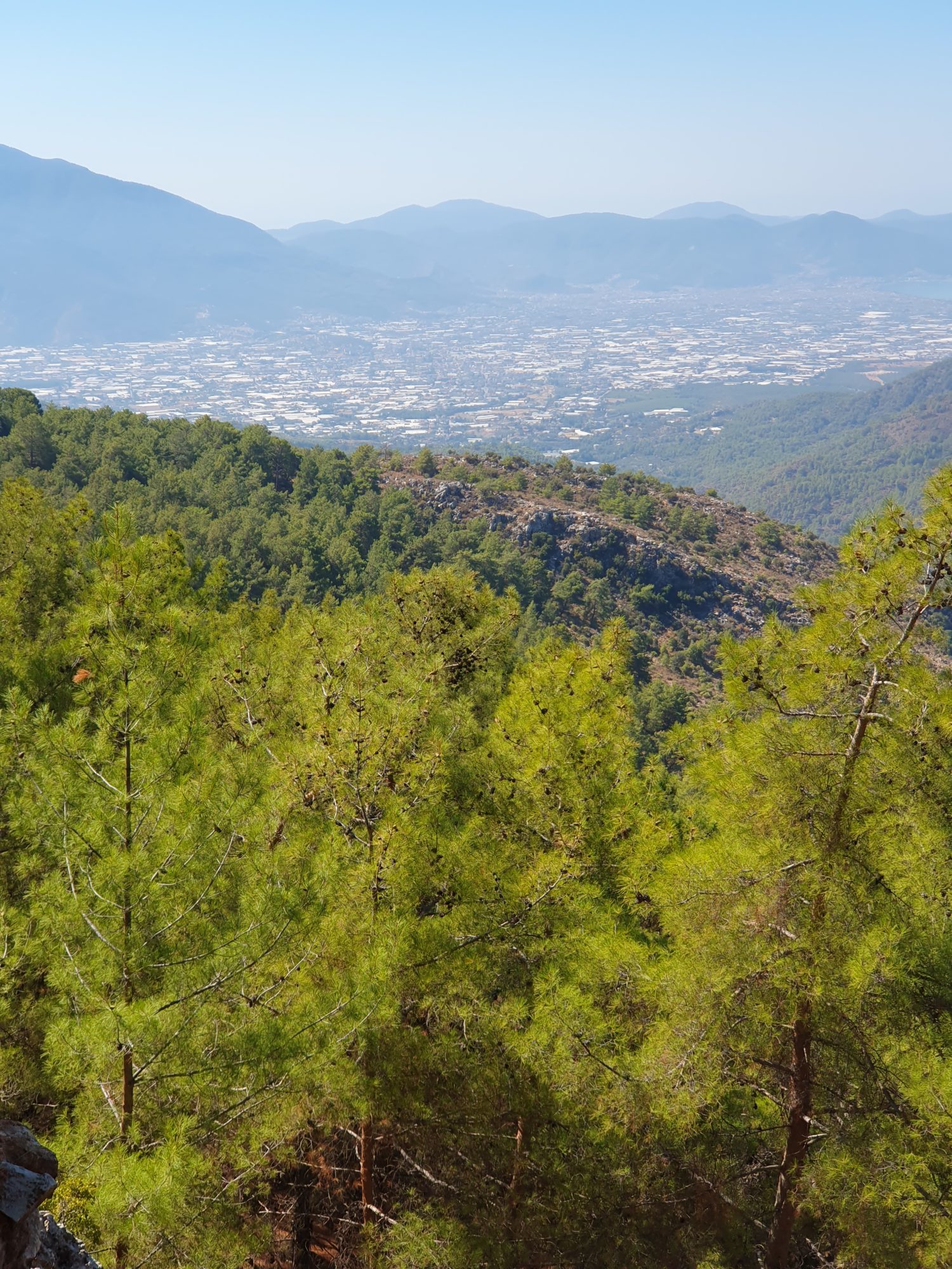 A view from the hilltop of Cadianda